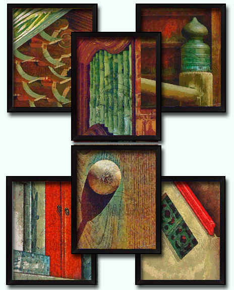 Deep Rich Colored Patterns Impressionist Art Deep Rich Colored Patterns Impressionist Art DIY Download Millennial Impressionist Paintings Richard Neuman Two Bananas Art