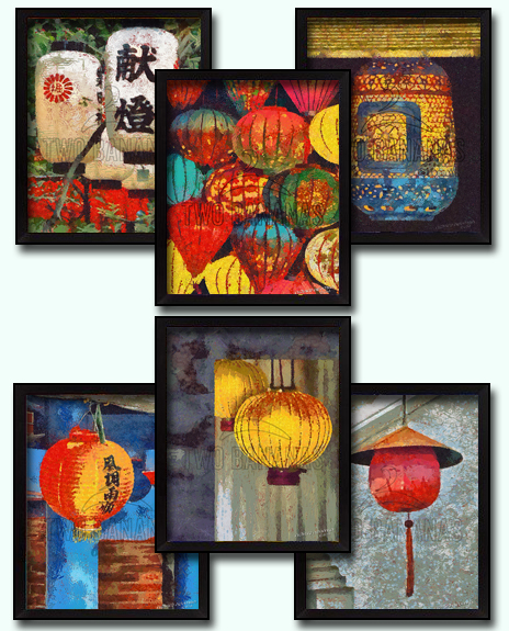 Taiwanese Lantern Impressionist Art 6 Taiwanese Paper Lantern DIY Download Millennial Impressionist Paintings Richard Neuman Two Bananas Art